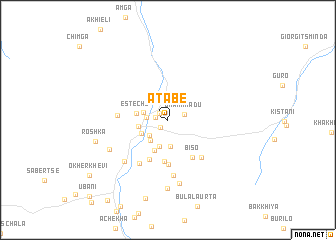 map of Atabe