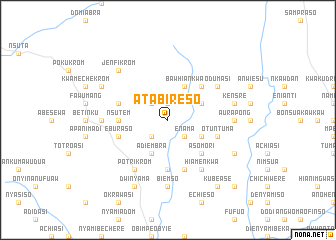 map of Atabireso