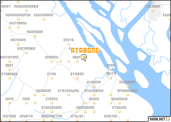 map of Atabong