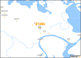 map of Atabu