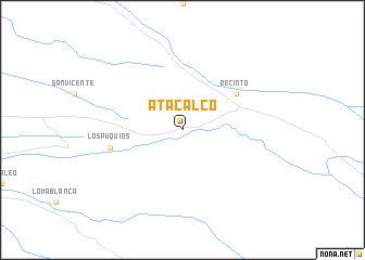 map of Atacalco
