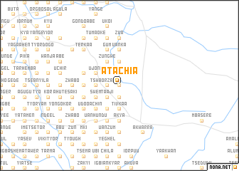 map of Atachia