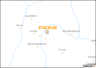 map of Atacocha