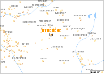 map of Atacocha