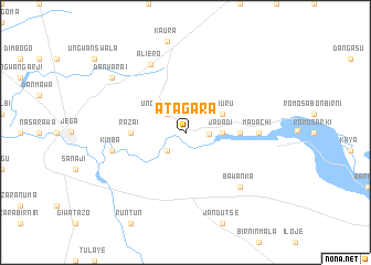 map of Atagara