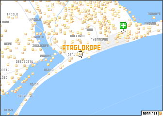 map of Ataglokope