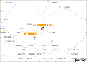 map of Atahuallani