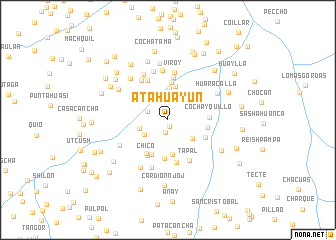 map of Atahuayun