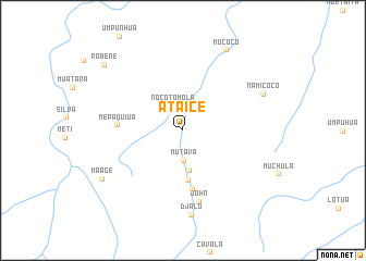 map of Ataìce