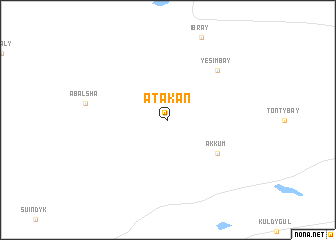 map of Atakan