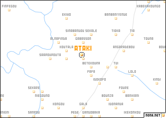 map of Ataki