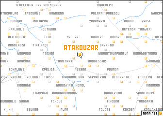 map of Atakouzar