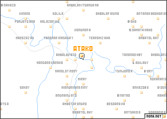 map of Atako