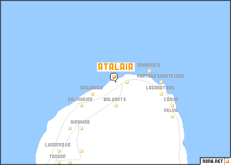 map of Atalaia