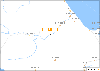 map of Atalanta