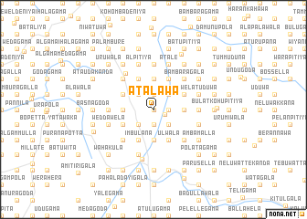 map of Atalawa