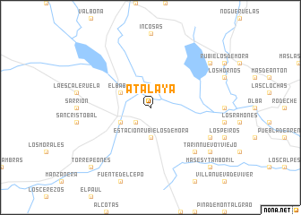 map of Atalaya