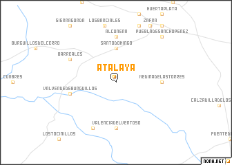 map of Atalaya