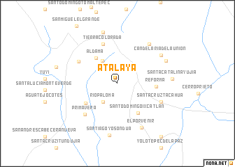 map of Atalaya