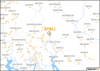 map of Atali