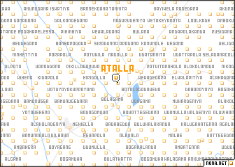 map of Atalla