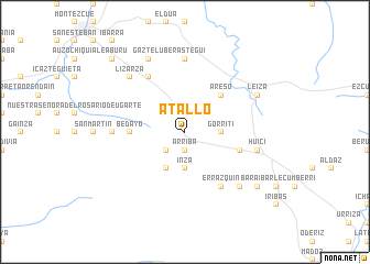 map of Atallo