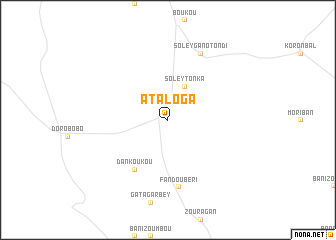 map of Ataloga