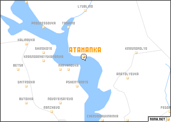 map of Atamanka