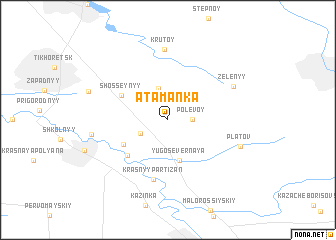 map of Atamanka