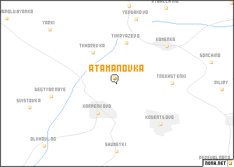 map of Atamanovka