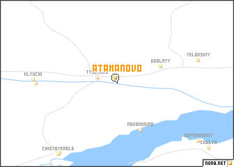 map of Atamanovo