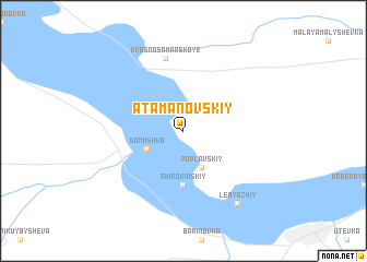 map of Atamanovskiy