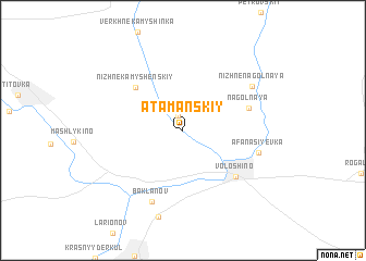 map of Atamanskiy