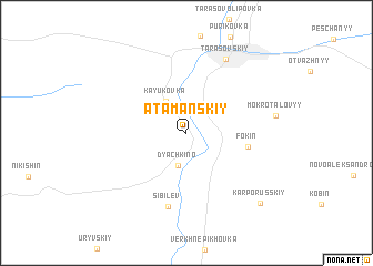 map of Atamanskiy