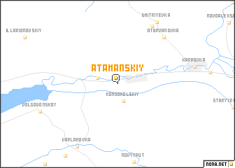 map of Atamanskiy