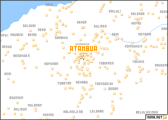 map of Atambua