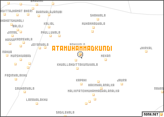 map of Ata Muhammad Kundi
