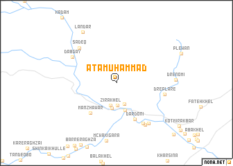 map of Ata Muhammad