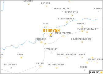 map of Atamysh