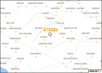 map of Ātānak