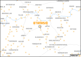 map of Atanásio