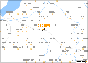 map of Atanes