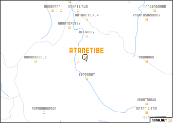 map of Atanetibe
