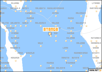 map of Atanga