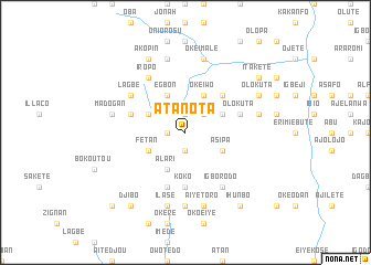 map of Atan Ota