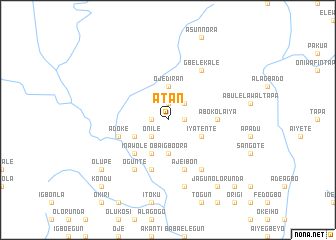 map of Atan