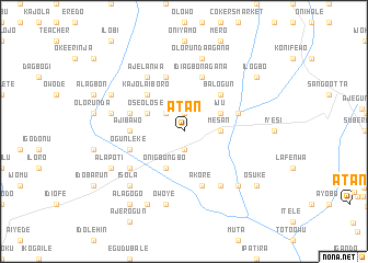 map of Atan