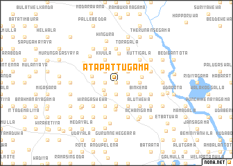 map of Atapattugama