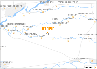 map of Atapin