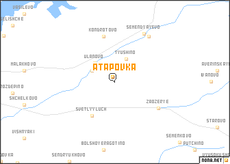 map of Atapovka